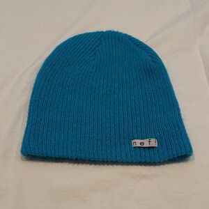 Neff Teal Colored Beanie